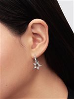 Orecchini Pandora Donna in Argento Cubic Zirconia 295083C01 - 295083C01